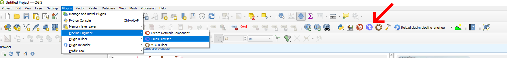 Fluids Toolbar