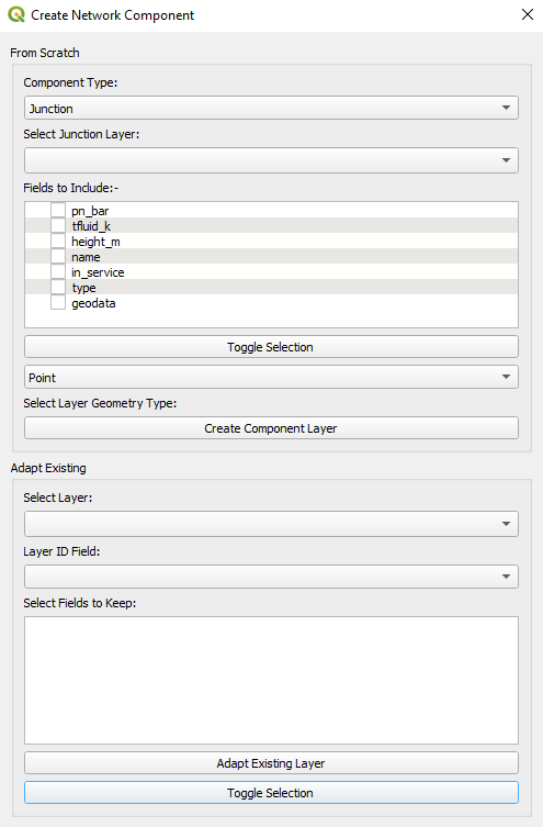 Network Component Creator